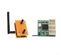 Kit receptor RC de 6 canales 900 MHz 3.3-4.2 V transmisor PPM para bricolaje avión, coche, barco, tanque, sistema de control remoto, modelo en miniatura (juego)