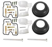 Kit reconstrucción carburador para Shadow VT 125 VT125C con Boquilla pulverización Aguja diafragma. Kit Mantenimiento de carburador(Color 5)