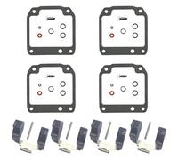 Kit Reconstrucción Kit De Reparación Carburador Motocicleta para Suzuki GSX400F GSX 400 F D/E/T/X/Z 1980-1983 Kits Reconstrucción Junta Flotador Juego de Piezas de Carburador(Conjunto 3)