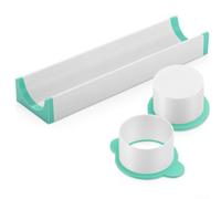Kit redondo para hacer pasteles, juego de moldes para hacer pasteles, para dar forma a galletas, dulces, brownies y arcillas artesanales