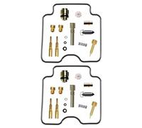 Kit Reemplazo Boquilla Tipo Pasador con Junta Diafragma Vacío Goma Carburador para Suzuki XF650U XF650 1997-2002. Kit Herramientas Limpieza Carb(Color1)