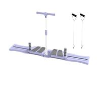 Kit Reformer Pilates - Tabla de fitness para ejercicios abdominales, equipo ergonómico plegable para musculación, 5,31 x 2,76 pulgadas, mujer