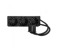 ASUS ProArt LC 360 - Sistema de Refrigeración Líquida AiO con Medidor de Estado del Sistema Iluminado y Tres Ventiladores Alphacool Apex Stealth Metal Power en Negro Mate