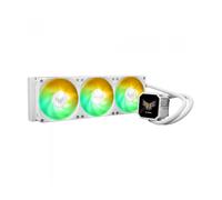 Kit refrigeracion liquida asus tuf gaming lc iii 360 argb lcd 3x 120mm blanco