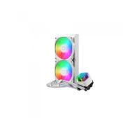 Kit refrigeracion liquida cooler master masterliquid 240 core ii argb 2x 120mm blanco (MLW-D24M-A18PA-RW)