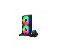 Kit refrigeracion liquida cooler master masterliquid 240 core ii argb 2x 120mm negro (MLW-D24M-A18PA-R1)