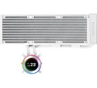 Kit Refrigeración Líquida CPU AIO Lian Li HydroShift II LCD 360 Blanco - 360mm S/Ventiladores