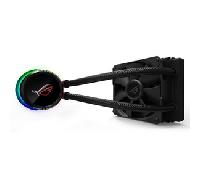 ASUS ROG RYUO 120 - Sistema de refrigeración líquida de CPU, con Oled de color, AURA Sync RGB, tubo de goma reforzado de 38 cm, ventilador optimizado