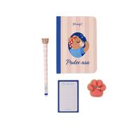 Kit regalo libreta A6 bolígrafo vela y to do list Poder-osa - Mr Wonderful - Regalo original mamá Indya