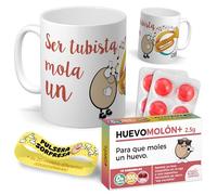 Kit regalo personalizado para tubistas | Taza Ser tubista mola un huevo + Caramelos divertidos + Pulsera sorpresa | Regalo divertido, original y único para cumpleaños, navidad…