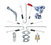 Kit regulador de velocidad del brazo de la palanca del acelerador con arandela de resorte de de biela for GX140, GX160, GX200, 168F, 170F, 5,5, 6,5