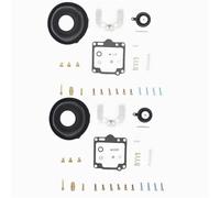 Kit Reparación Carburador 2 Juegos Reconstrucción Flotador Tornillo Ajuste para Virago para XV1100 para XV1100S para Special 1988-1999 Carburadores Kit