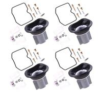 Kit Reparación Carburador 4 Juegos con Émbolo Diafragma para Kawasaki para EX500A1-A7 para GPZ500S 1987-1993 Carburadores Kit