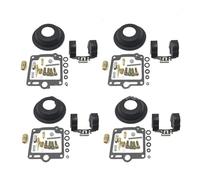 Kit Reparación Carburador con Émbolo Diafragmas Vacío para FJ1200 1988-1992 para FJ1100 1984-1985 Kit Reconstrucción Carburador(4 Set A)