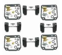 Kit Reparación Carburador Kit Reparación Carburador Para Yamaha Para FZ600 1986 1987 1988, Válvula De Flotador Con Sello De Cámara, Chorros Principales, Tornillo De Mezcla De Aire(4 whole sets)