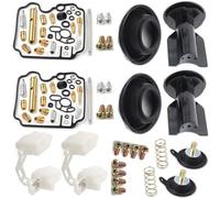 Kit Reparación Carburador Motocicleta Compatible con Yamaha XTZ750 para Super para Tenere 1989-1997 TDM850 1992-1993 Válvula Corte Aire Flotante Kit de reparación carburador Motocicleta(Type 3)