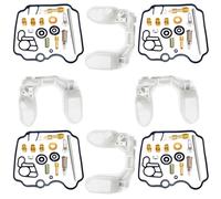 Kit Reparación Carburador Motocicleta Tornillos Piloto Válvula Flotador Sello Reconstrucción Para XJ 600 SH 4BR 1992 Motocicleta(Type C)