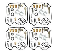 Kit Reparación Carburador Motocicleta Tornillos Piloto Válvula Flotador Sello Reconstrucción para XJ 600 NH 4BR/4LX 1994-1995(Type A)