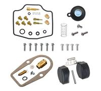 Kit Reparación Carburador Motocicleta Válvula Corte Aire Y Piezas Flotador Para YAMAHA XT 600 XT600 2KF 2WJ 3PW 1987-1989(Style 1)