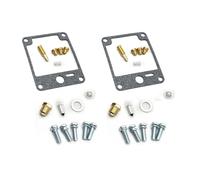 Kit Reparación Carburador para Yamaha Virago 1100, XV1100 (1986-1987), XV 700 (1984-1987), Piezas Reconstrucción Junta Válvula Diafragma. Kit Herramientas Limpieza Carb(Color1)