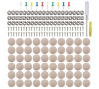 Kit Reparación Cielo Coche | Remaches Para Cielo Interior | Remache Con Herramienta De Instalación Para Reparación De Camiones Agujero Del Sol