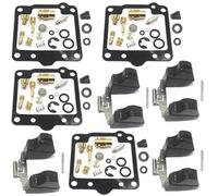 Kit reparación de inyección de Carb Kit De Reparación Carburador para Suzuki GS750 1980-1983, GS750E, GS750L. Reemplazo Junta Diafragma Flotador.