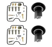 Kit reparación de inyección de Carb Reparación Carb para Suzuki GS-E 500 GS 500 GS500 GSE500 2001-2011 Juego Herramientas Reconstrucción Diafragma Émbolo Válvula Flotador.(Color 3)