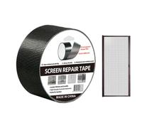 Kit Reparación Mosquiteras para Ventanas | Barrera Autoadhesiva Flexible de Malla con Vidrio y TPE | Kit Reposición Mosquitera | Para Tienda de Campaña Autocaravana Apartamento Patio Porche RV Balcón