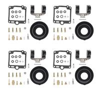 Kit Reparación Reconstrucción Carburador 4 Piezas con Flotador para FJ1200 1988-1992 Carburadores Kit