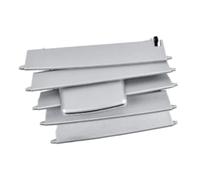 Kit Reparación Rejilla Ventilación Delantera Central Izquierda Derecha Para Mercedes Para Benz Clase E Sedán W212 2009-2013 Salida Aire Acondicionado(Middle Left)