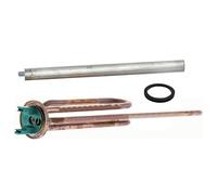 KIT REPARACIÓN TERMO ELECTRICO RESISTENCIA CURVA 1500W + ANODO MAGNESIO + JUNTA GOMA