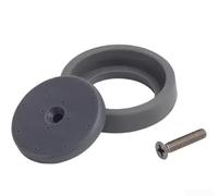Kit Reparación Válvula Rociador Fregadero 5cm Negro(Gray) | Cara rociador, parachoques frontal, tornillo incluido, color negro, diámetro 5cm, solución completa