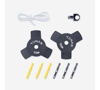 KIT REPARACIÓN VARILLA - PIEZA SUELTA TIENDA CAMPAÑA TREKKING - DIÁMETRO 9 MM Talla única