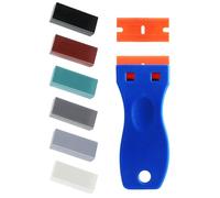 Kit Reparation Carrelage, juego de reparación de azulejos, gris, rojo, azul, madera laminada, PVC, vinilo, muebles, parqué, cera, juego de reparación de cera para suelos, 6 colores, juego de