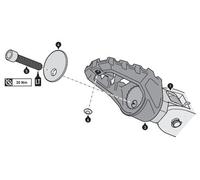 Kit reposapiés SW Motech EVO para HONDA, SUZUKI, KTM