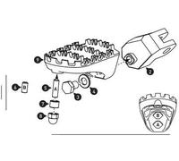 Kit reposapiés SW Motech ION para BMW