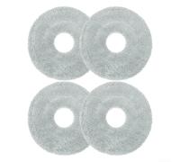 Kit Repuesto Paños para mopa para conga X100 X-Treme 4 para uds(4 PACK) | Microfibra para suave, para ajuste perfecto, profunda, sin rayaduras, compatible X100