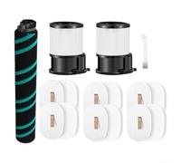 Kit Repuesto para shark para powerdetect con Filtro HEPA Kit | Compatible para shark IP1251, incluye cepillo , filtros HEPA, espuma y , instalación sin herramientas