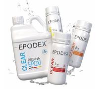 Kit Resina Epoxi EPODEX Serie ECO - Para vertidos hasta 1cm - 6kg