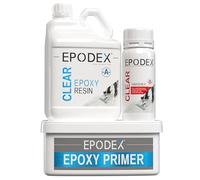 Kit Resina Epoxi para Suelos EPODEX - Para suelos decorativos, garajes y más - Apto para hormigón, cemento, madera y más - Epoxy resin
