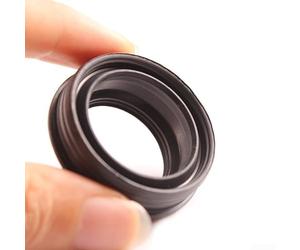 Kit Retén Horquilla 28.6mm para suspensión para enduro Kit Retén | Diámetro interno 32mm, rosca 41.1mm, material resina, sella aceite eficazmente, uso práctico(32MM-41.1MM)