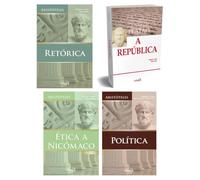 Kit Retórica - Aristóteles + A República + Ética a Nicômaco + Política