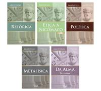 Kit Retórica - Aristóteles + Da Alma + Ética a Nicômaco + 2 livros