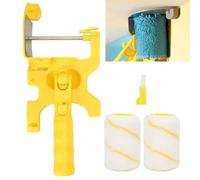 Kit Rodillo Pintura 10cm, Cepillo de Rodillo de Pintura Manual de 10 cm * 6 cm, Herramienta de Separación de Color de Pintura Con 2 Rodillos, para Renovar El Techo de La Pared de La Habitación de Casa