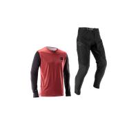 Kit Ropa MTB Leatt Ride Kit MTB Gravity 1.0 Joven Rojo ApagadoM Rojo Apagado