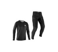 Kit Ropa MTB Leatt Ride Kit MTB Gravity 1.0 Negro FantasmaS Negro Fantasma