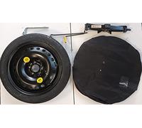 Kit rueda de repuesto 17" compatible con FORD KUGA, VOLVO XC40 con gata, llave y funda