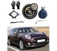 Kit Rueda de repuesto 17" compatible con Mini Clubman Cooper D/S/SD con gata, llave, guantes y funda 125/80R17
