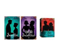 Kit Sanditon + Razão e sensibilidade + Jane Austen - Coleção I
