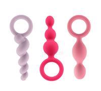 Satisfyer Anal Plugs Set 3pcs Tricolor